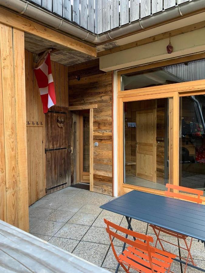 Terrasse Sur Les Aravis Daire La Giettaz Dış mekan fotoğraf