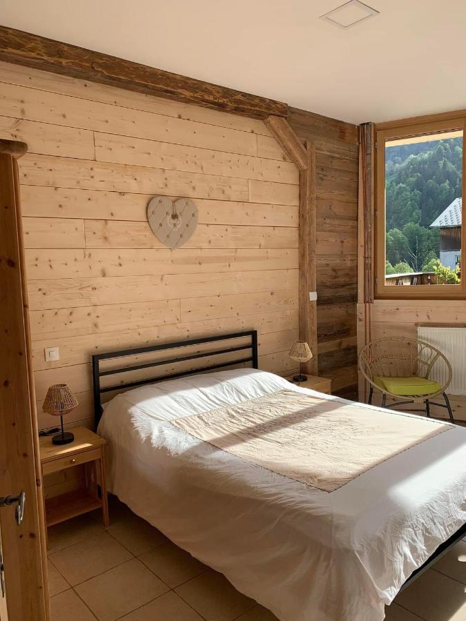 Terrasse Sur Les Aravis Daire La Giettaz Dış mekan fotoğraf