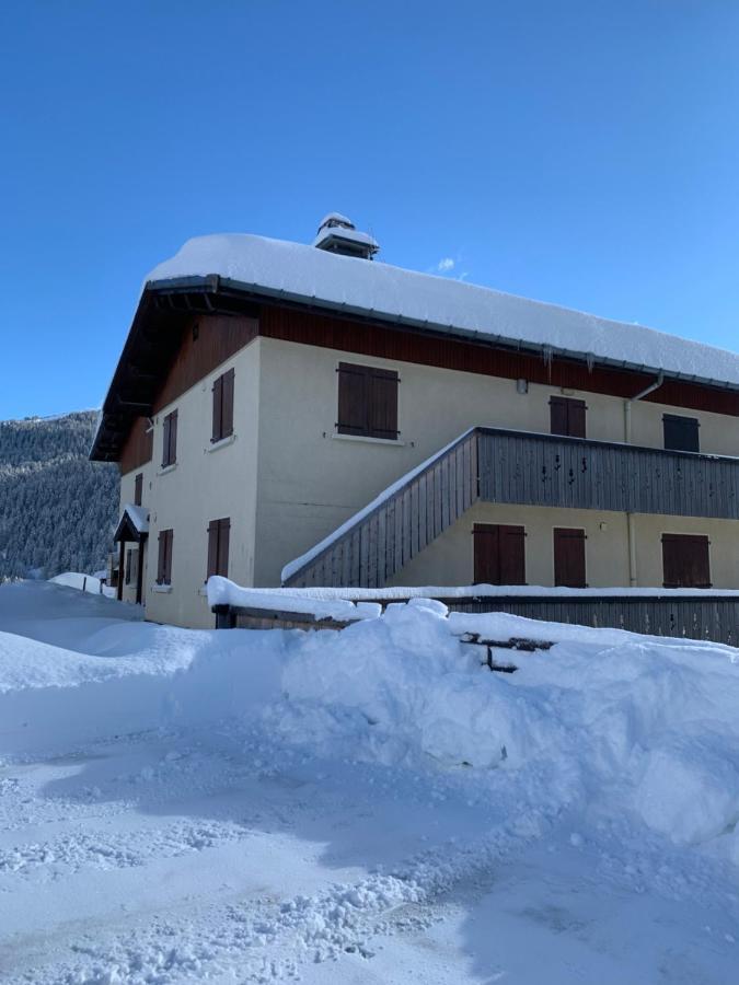 Terrasse Sur Les Aravis Daire La Giettaz Dış mekan fotoğraf