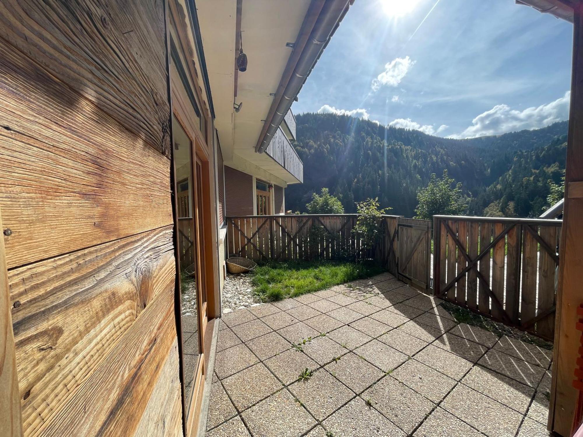 Terrasse Sur Les Aravis Daire La Giettaz Dış mekan fotoğraf